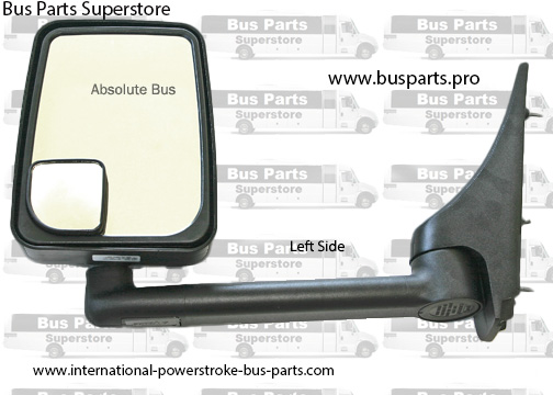 Velvac Bus & RV Side View Mirror Left Side Manual. Shuttle Bus Mirror. 1992-2002. Ford Econline.